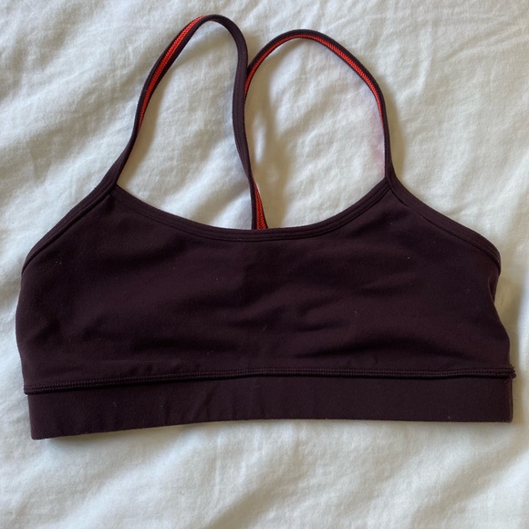 Lululemon Flow Y Bra Purple Size 6 - Picture 1 of 4